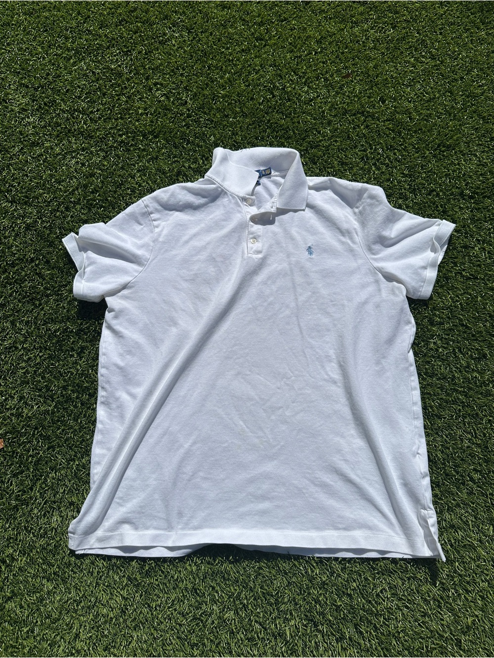 Polo by Ralph Lauren White Men's Short-Sleeve Polo
